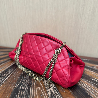 Chanel Medium Just Mademoiselle - Red Shoulder Bags, Handbags