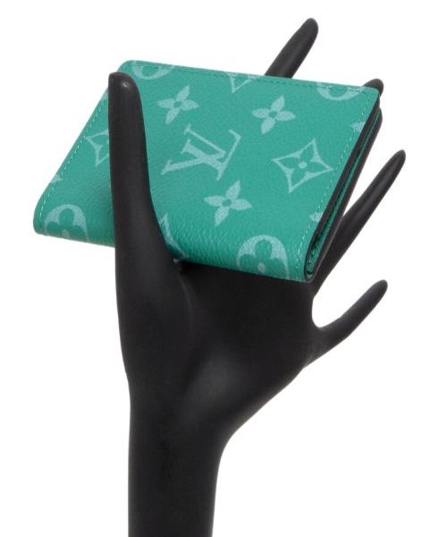 LV Pocket Organiser Taiga Monogram Vert
