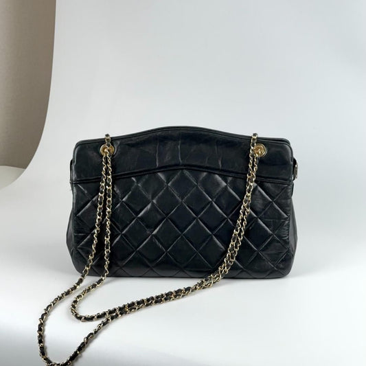 Chanel Quilted Tote - Black Totes, Handbags MR