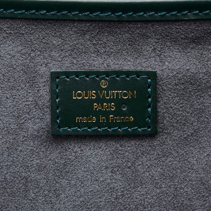 Louis Vuitton Taiga Boston Bag Travel Bag Leather Dark Green M30104