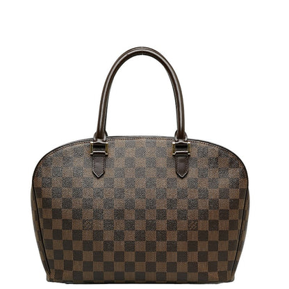 Louis Vuitton Damiere Sarria Horizontal Handbag N51282 Brown PVC Leather  Louis Vuitton
