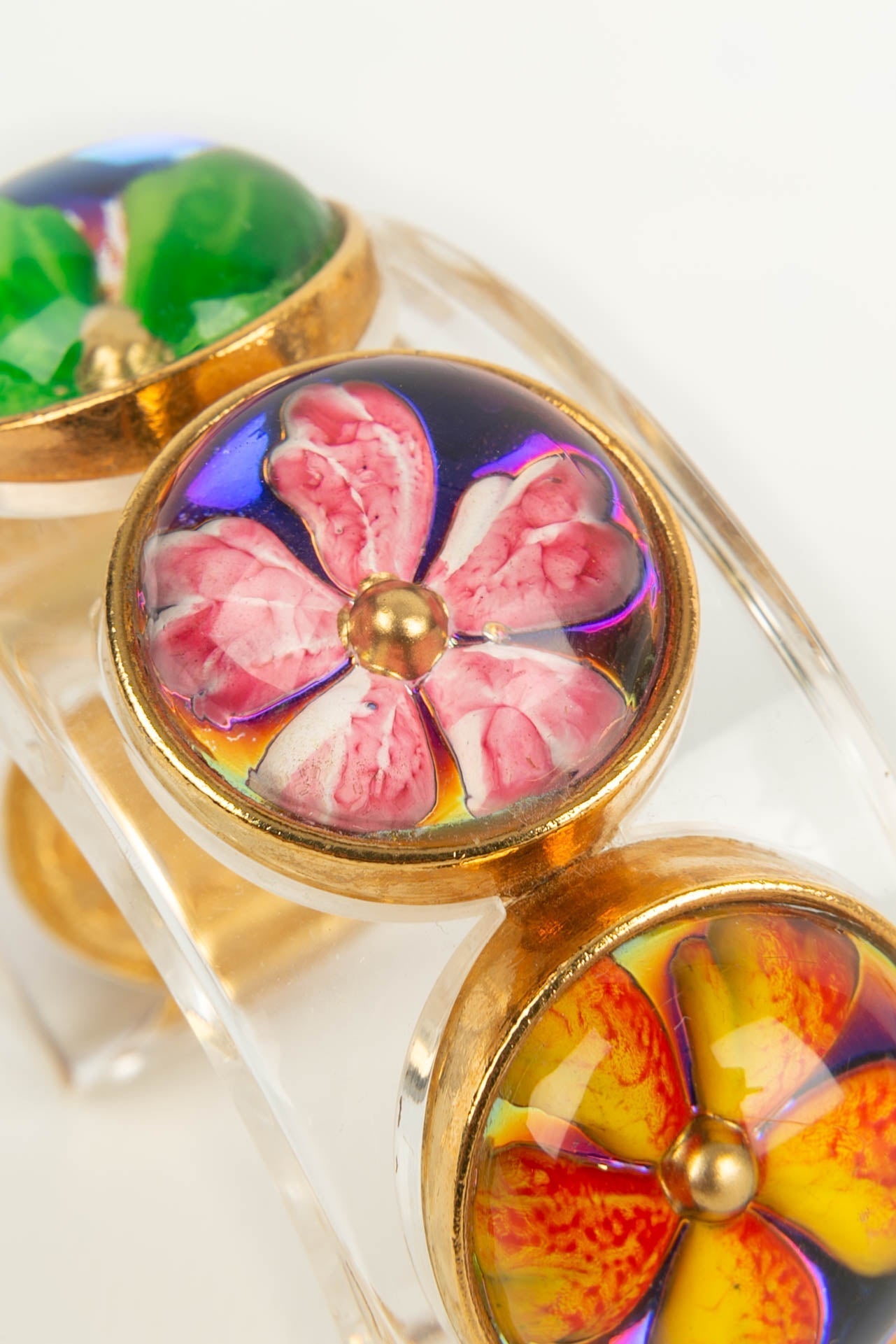 Bracelet "Fleurs" Chanel 1990's