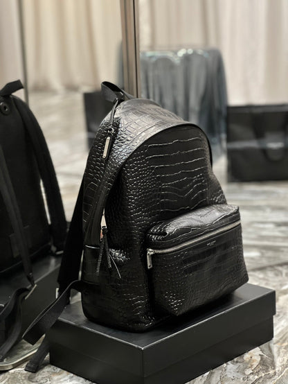 Yves Saint Laurent City Backpack Black