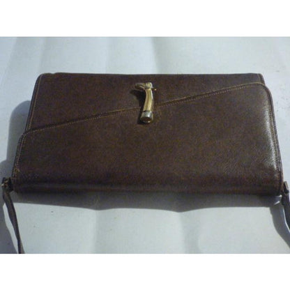 Gucci Vintage Pursesdesigner Purses Brown Leather Shoulder Bag