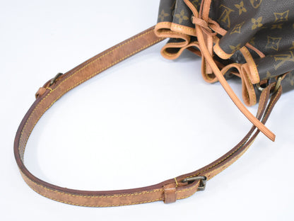 Louis Vuitton Petit Noé  Canvas Shoulder Bag