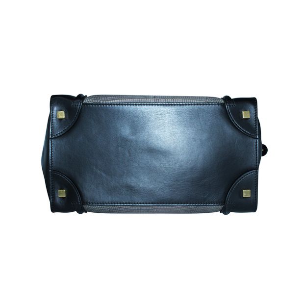 Celine Medium Python Phantom Luggage Tote