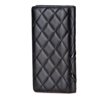 Chanel Cambon Line Lambskin Wallet