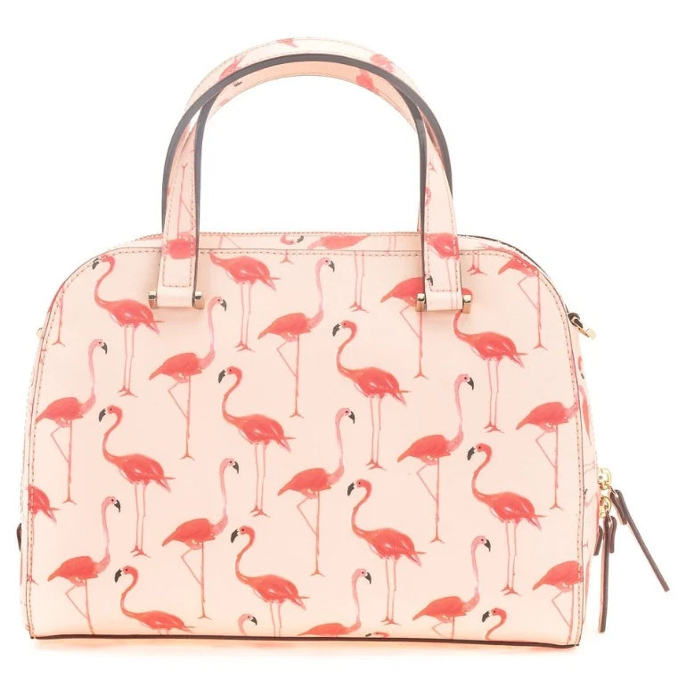 Kate Spade Felix Newbury Lane Flamingo Satchel