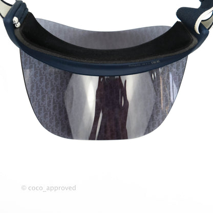 Christian Dior Diorclub V1U Dior Blue Oblique Visor