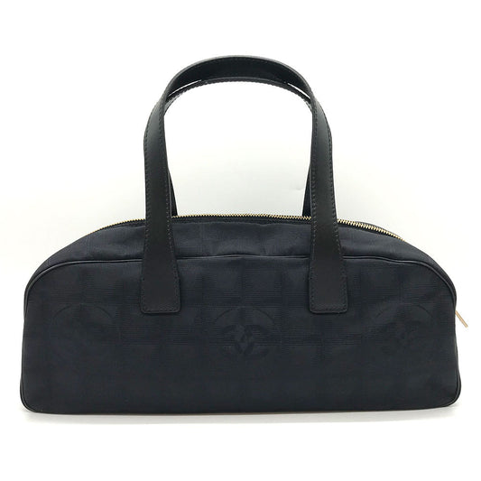 Chanel Nylon Jacquard Mini Boston Bag