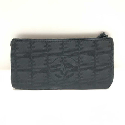 Chanel Nylon Travel Line Pouch Black