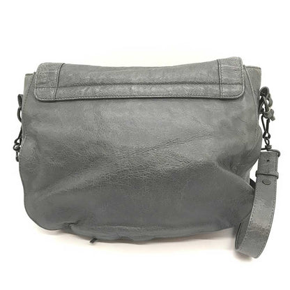 Balenciaga Leather Classic Neo Folk Shoulder Bag 285346