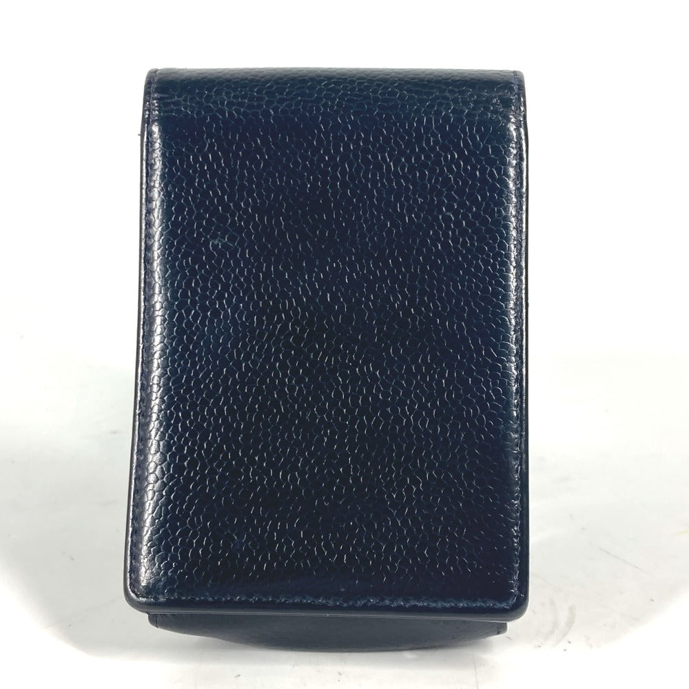 CHANEL Cigarette case A13511 Caviar skin black CC COCO Mark logo