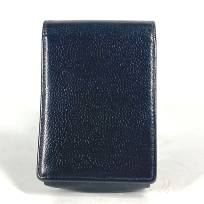 CHANEL Cigarette case A13511 Caviar skin black CC COCO Mark logo
