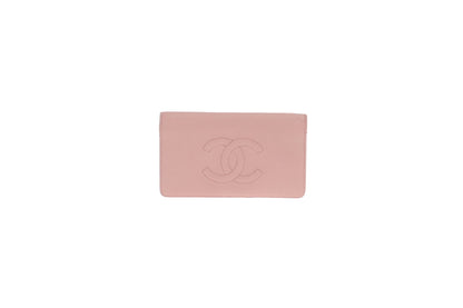 Chanel Timeless Pink Caviar Flap wallet