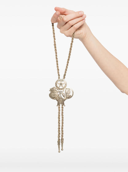 Paris Dallas CC Sheriff Badge Star Bolo Necklace