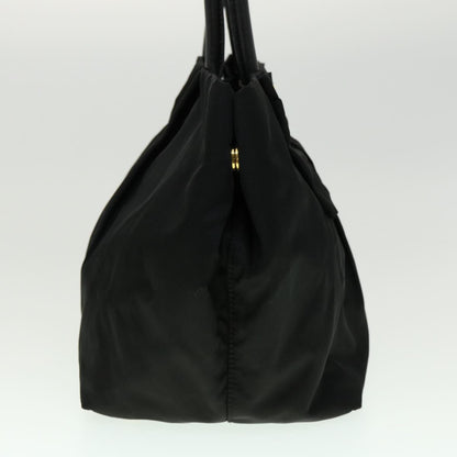 Prada Nylon Hand Bag Black  30324