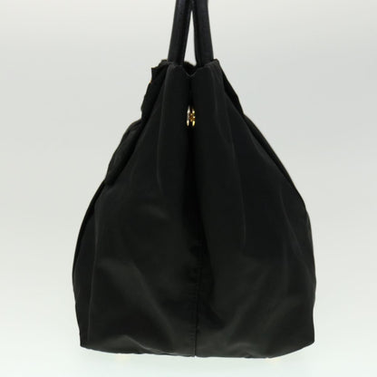 Prada Nylon Hand Bag Black  30324