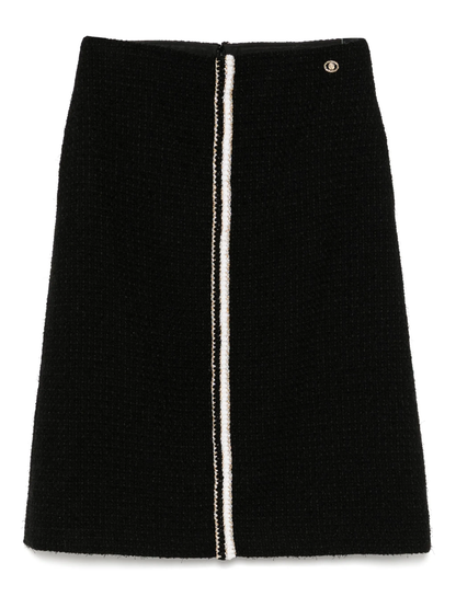 Black Tweed Skirt