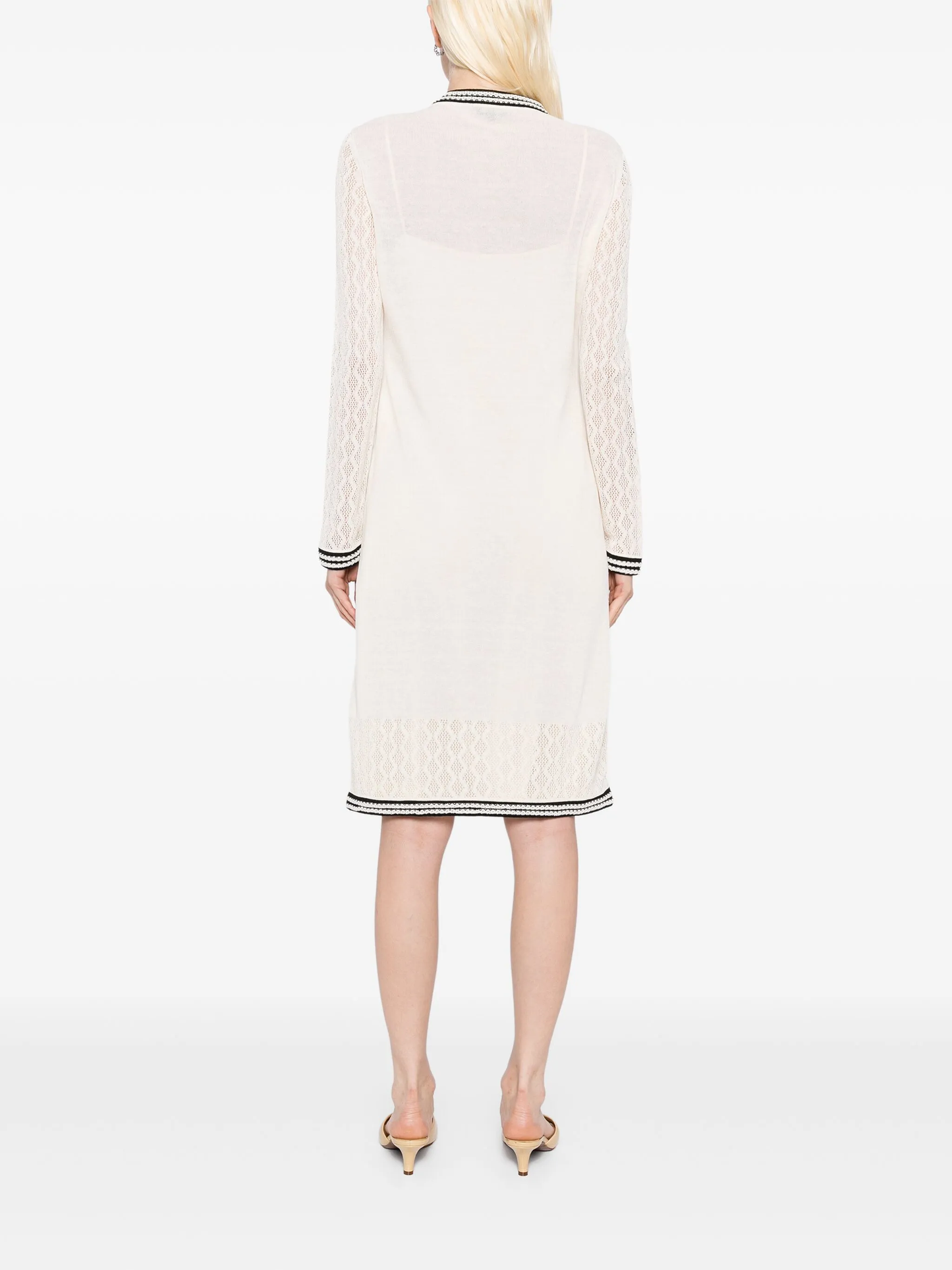 Cream Knit Dress