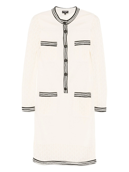 Cream Knit Dress