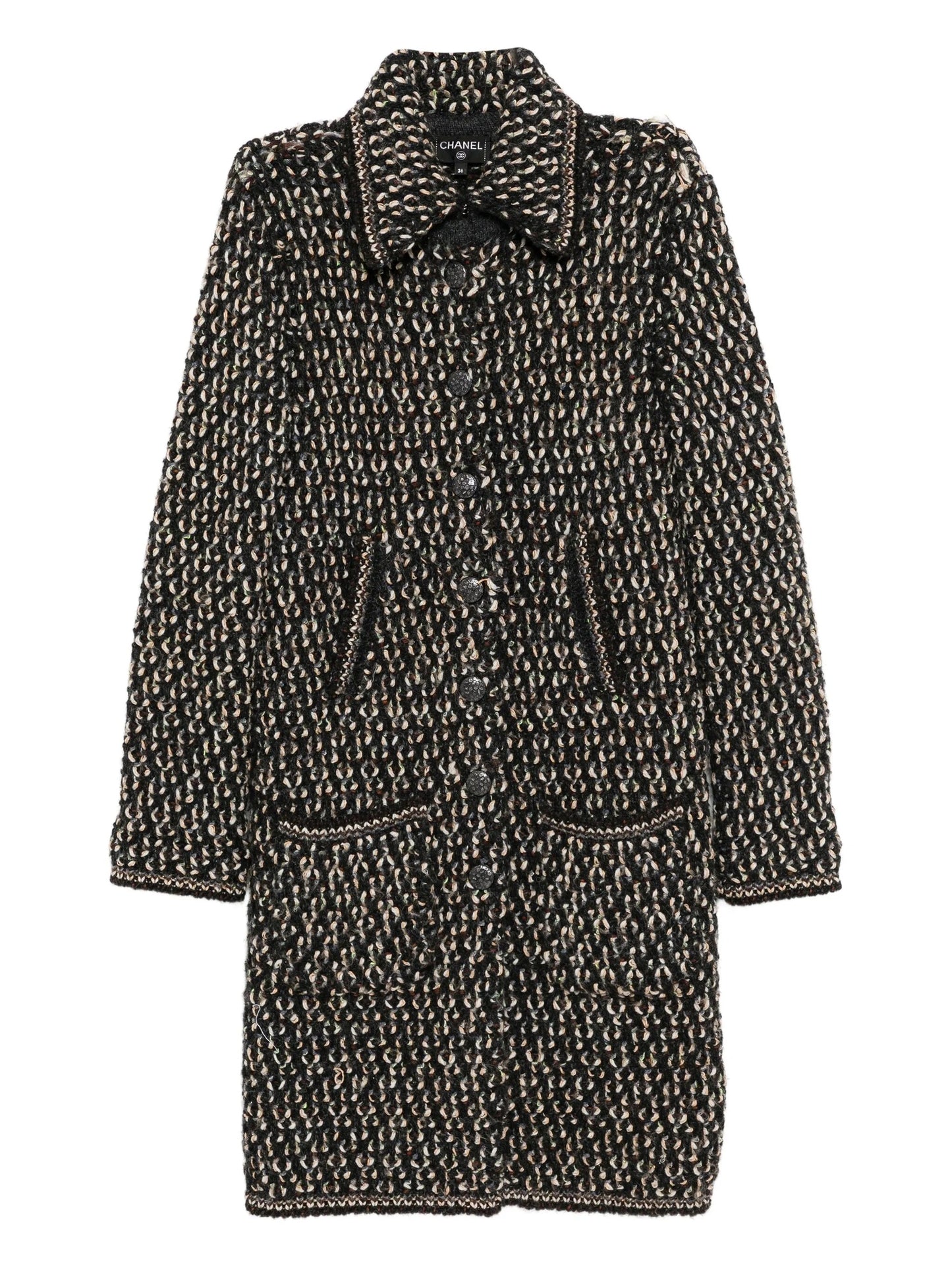 Black Tweed Coat
