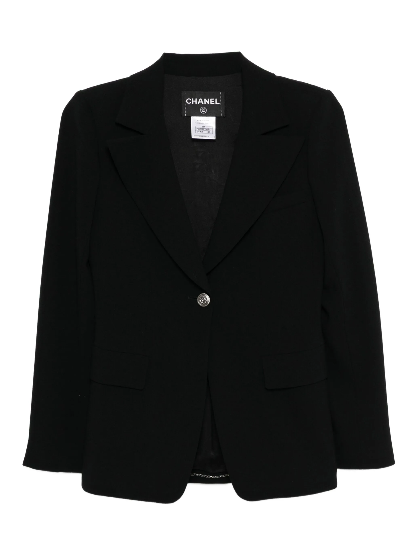 Black Wool Blazer