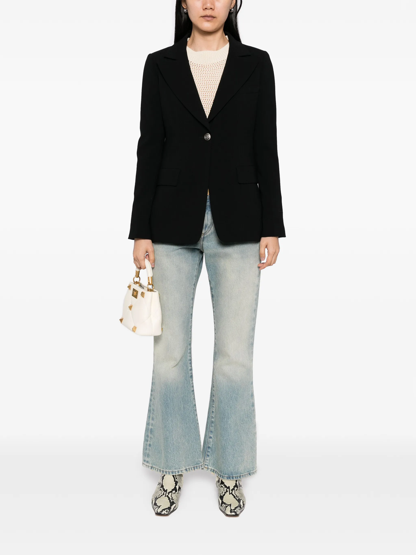 Black Wool Blazer