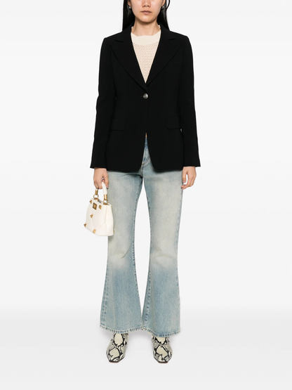 Black Wool Blazer