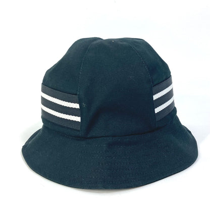 CHANEL hat cotton black sportssports Tennis CC COCO Mark Women Used