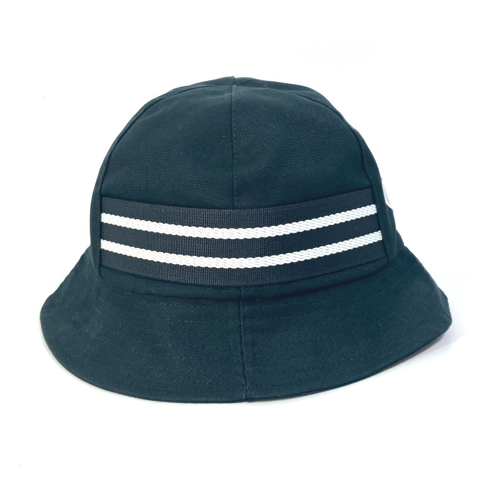 CHANEL hat cotton black sportssports Tennis CC COCO Mark Women Used