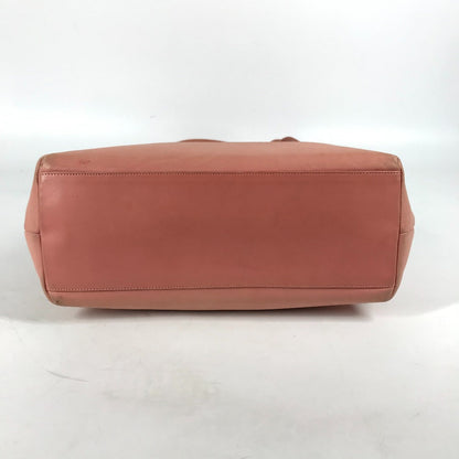 CHANEL Tote Bag leather pink Shoulder Bag CC COCO Mark Women Used