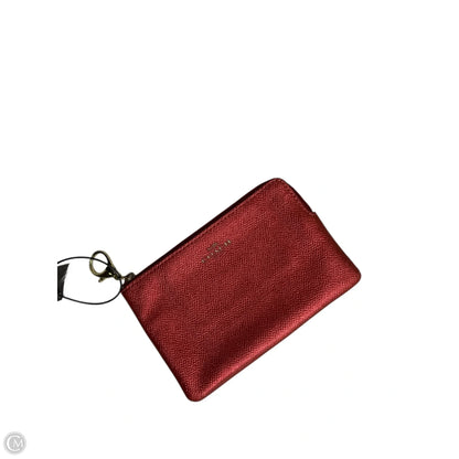 Coin Purse Designer By Coach, Size: Small