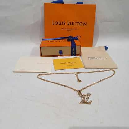 Louis  Vuitton Necklace, Earrings and Brooch Set