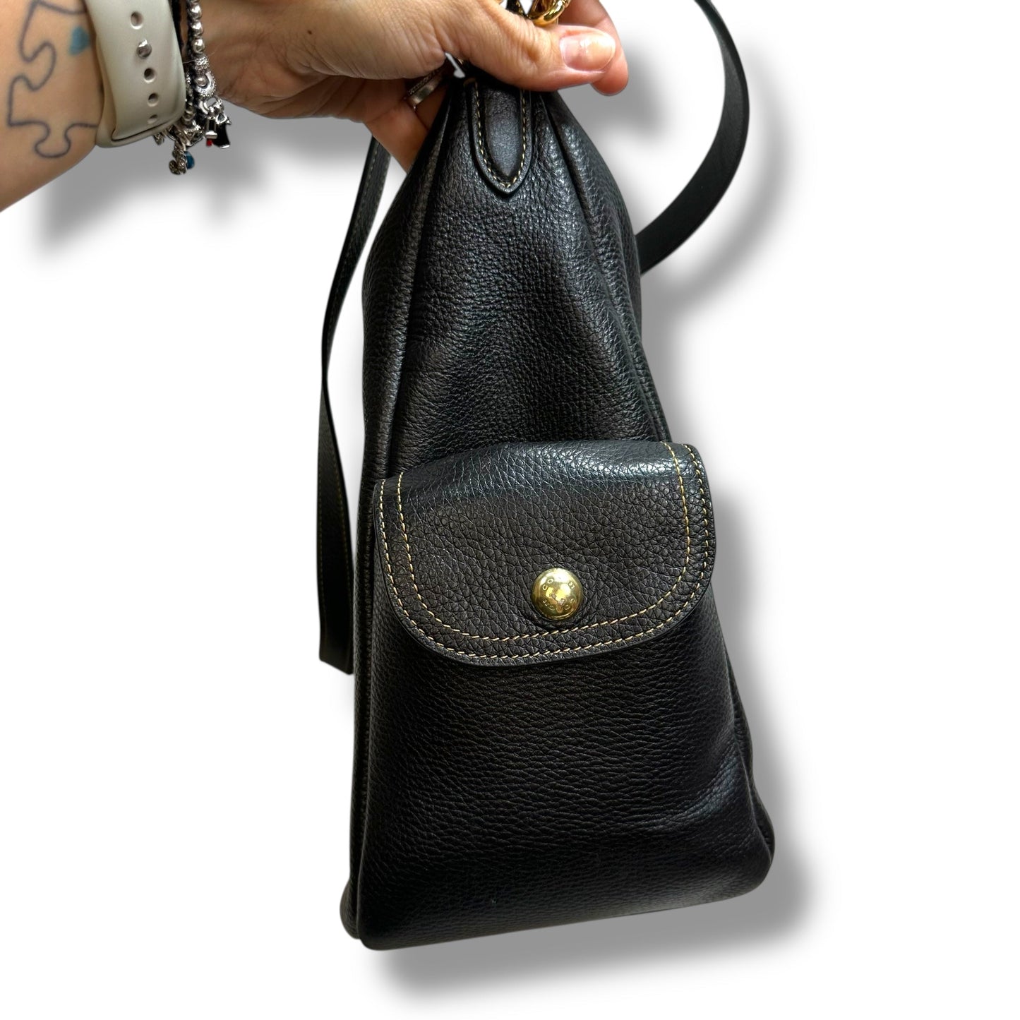 Pennie shoulder Handbag Designer By Coach, Size: Medium