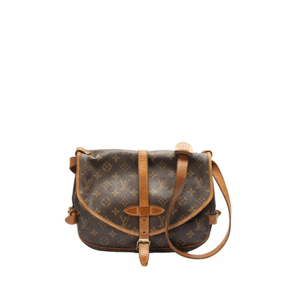 Louis Vuitton Monogram Canvas Saumur 30 Bag