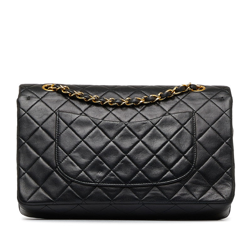 Chanel Matrace 25 Double Flap Chain houlder Bag Black   Chanel