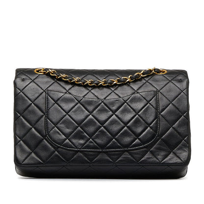 Chanel Matrace 25 Double Flap Chain houlder Bag Black   Chanel