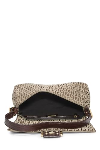 Fendi,  Beige Zucchino Canvas Mama, Brown