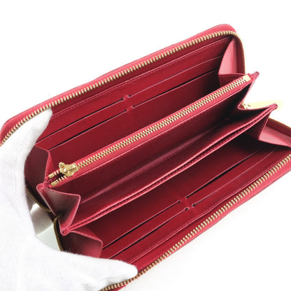 Louis Vuitton Red Patent leather Zippy wallet wallet accessories