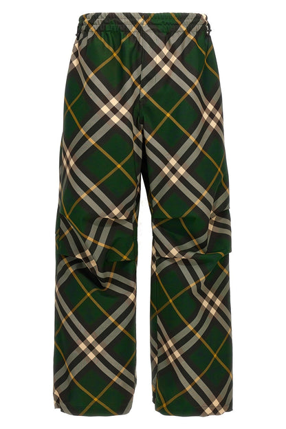 Burberry Men Check Pants