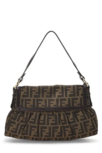Fendi,  Brown Zucca Canvas Chef Small, Brown