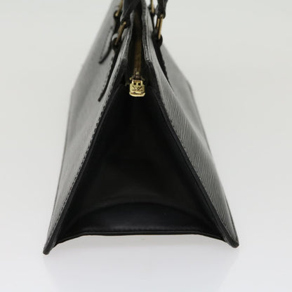LOUIS VUITTON Epi Sac Triangle Hand Bag Black M52092 LV 31204