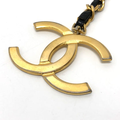 CHANEL charm Gold Plated gold Big COCO Mark Women Used