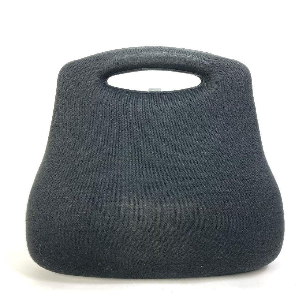 CHANEL Handbag canvas black Hip bag Women Used