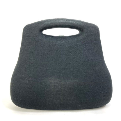 CHANEL Handbag canvas black Hip bag Women Used
