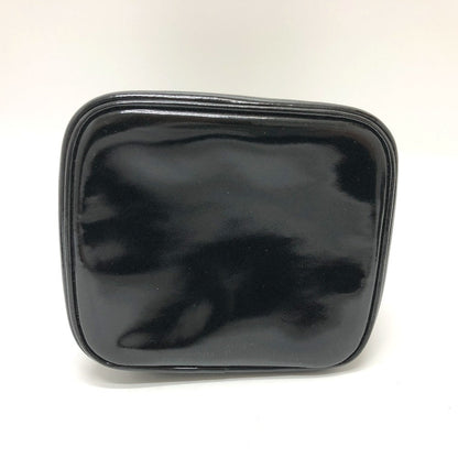 CHANEL Handbag A01998 enamel black CCCOCO Mark Cosmetics Pouch Women Used