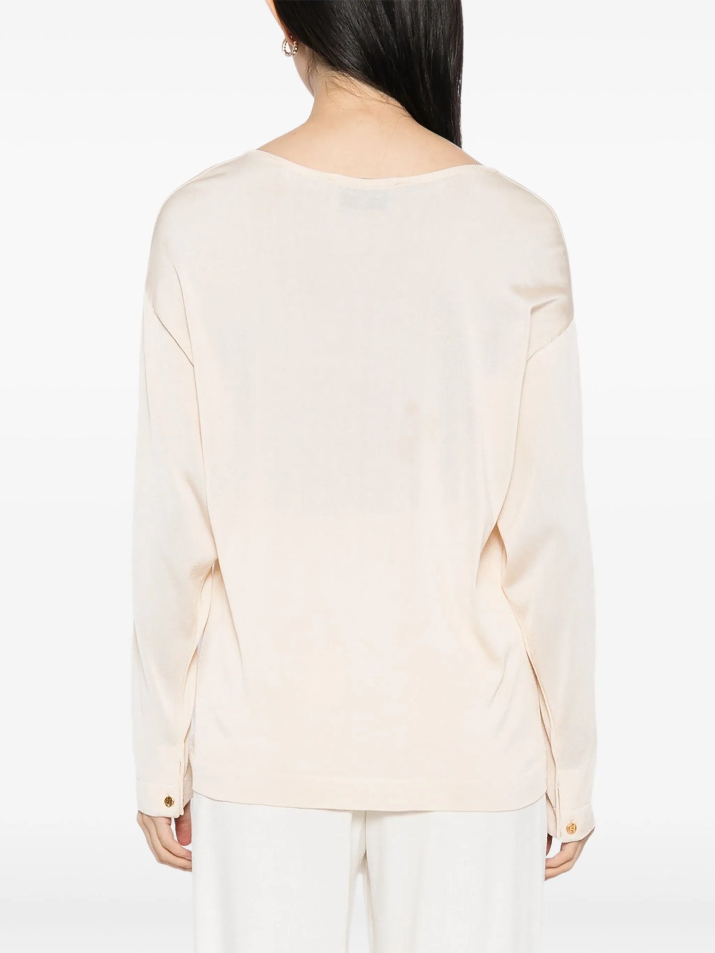 Long Sleeve Top Cream