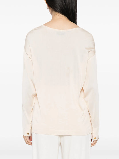 Long Sleeve Top Cream