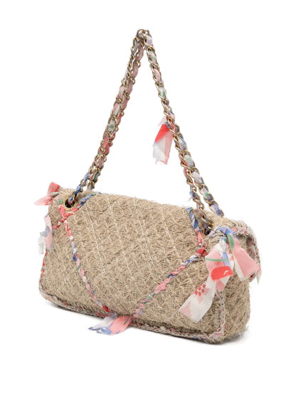 2010 Straw Country Flap Bag